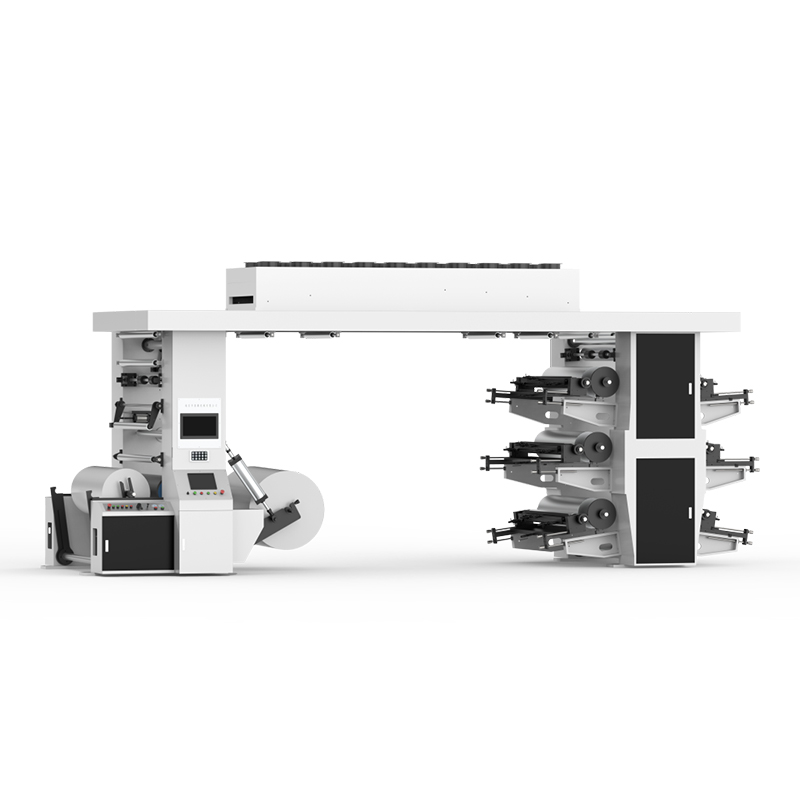 ماكينة طباعة فلكسوغرافية مكدسة ذات 6 ألوان ZPCD